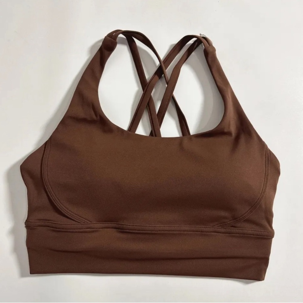 🌿 Brown Sports Bra